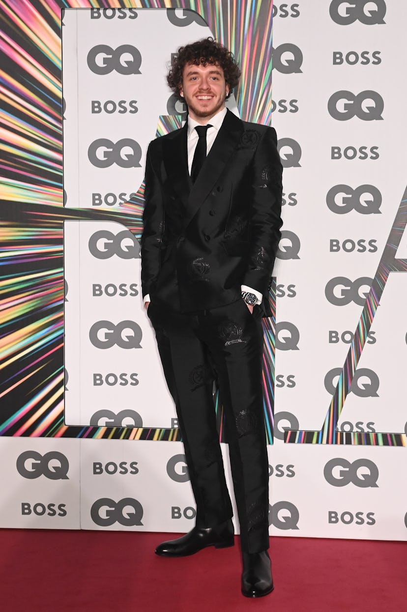 Jack Harlow attends the 24th GQ Men of the Year Awards in association with BOSS at Tate Modern on Se...