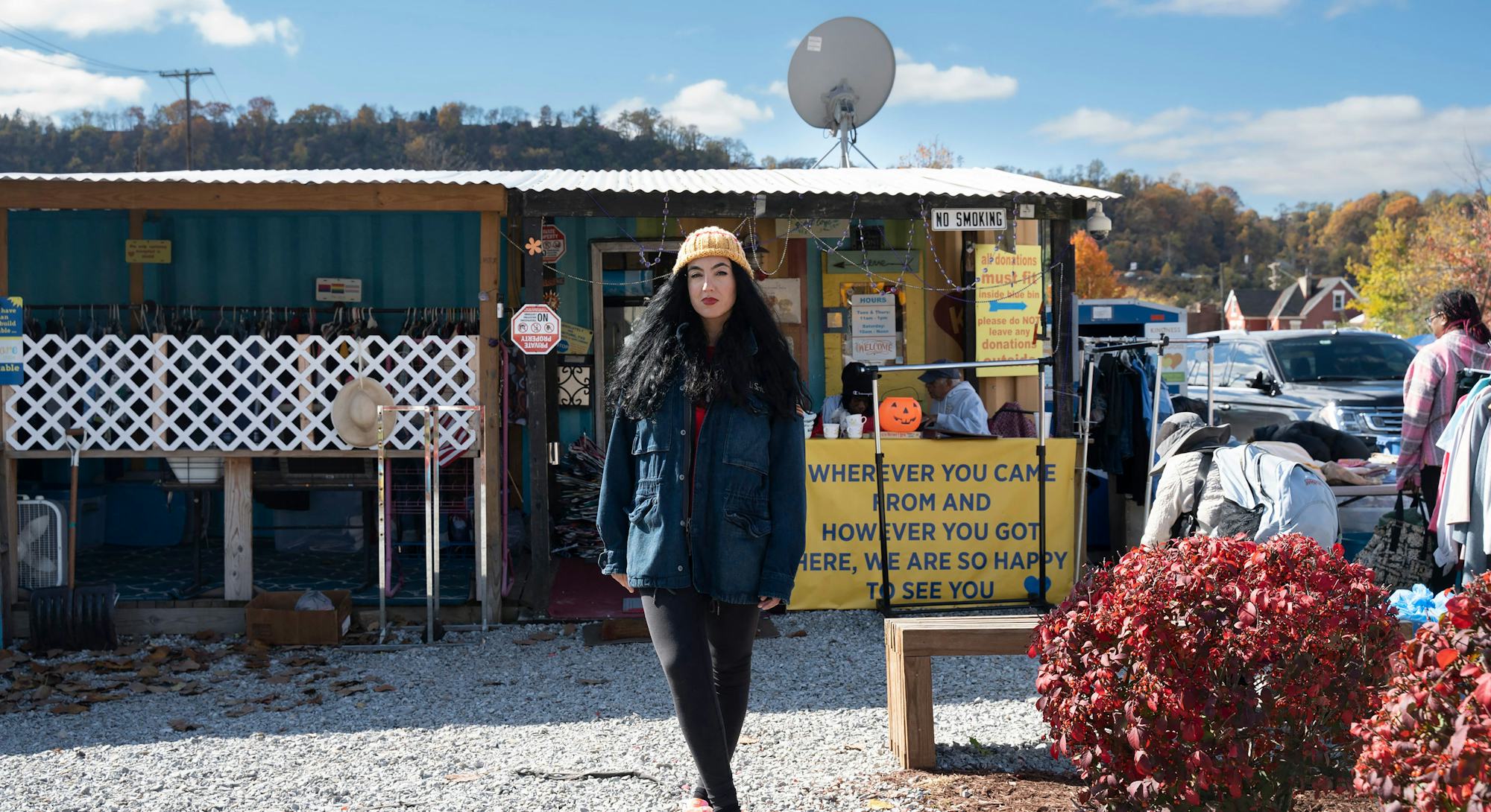 Gisele Barreto Fetterman, wife of  John Fetterman, talks to Bustle about her free store in Braddock,...