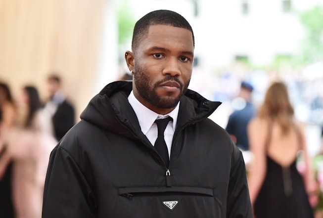 NEW YORK, NEW YORK - MAY 06: Frank Ocean attends The 2019 Met Gala Celebrating Camp: Notes on Fashio...