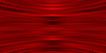 Abstract background made of rippled parallel lines of different shades of red shaping a concave patt...