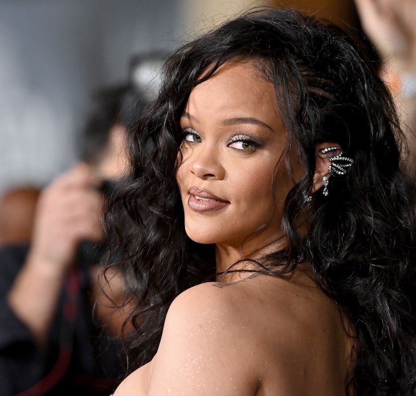 Sonically, Rihanna's "Lift Me Up" record imitates a church prayer and weepy lullaby.