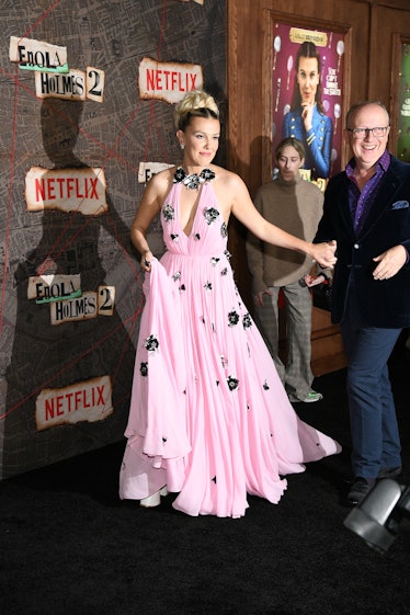 Millie Bobby Brown Wore Louis Vuitton To The 2022 BAFTAs