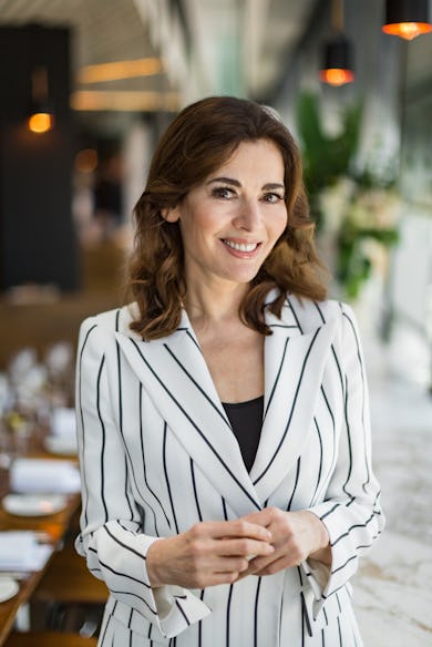 (AUSTRALIA OUT) English cook and food writer, Nigella Lawson, attends a book signing and lunch at th...