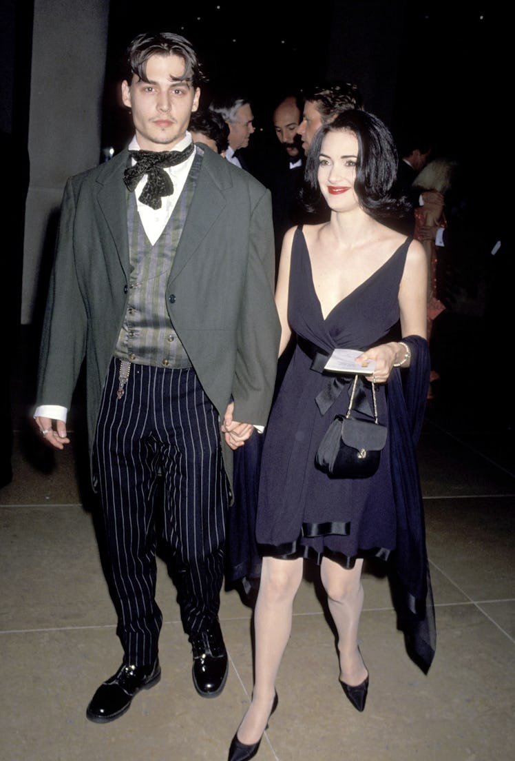Johnny Depp and Winona Ryder (Photo by Jim Smeal/Ron Galella Collection via Getty Images)