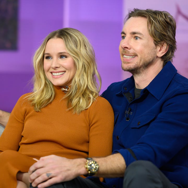 Kristen Bell and Dax Shepard wanted one kid, originally. Here they're pictured on the "Today Show" i...