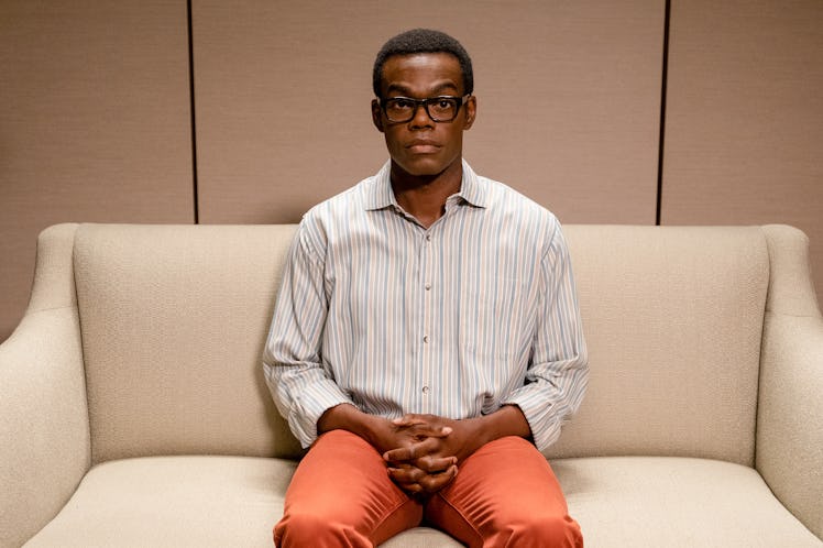 William Jackson Harper as Chidi in "The Answer" 409 episode 