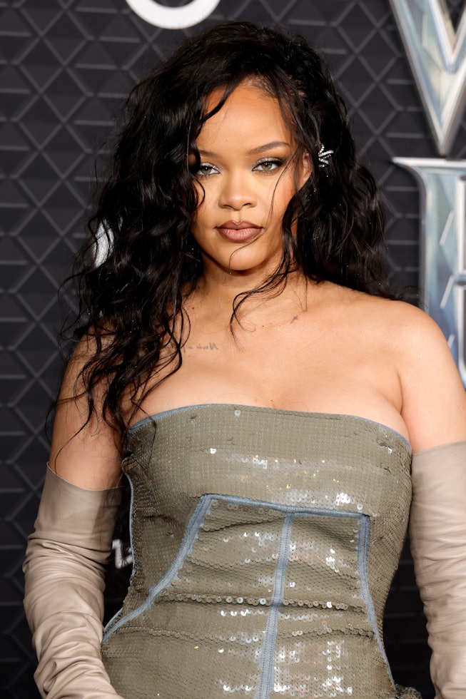 LOS ANGELES, CALIFORNIA - OCTOBER 26:  Rihanna attends Marvel Studios' "Black Panther 2: Wakanda For...