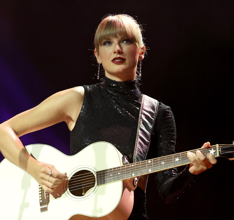 NASHVILLE, TENNESSEE - SEPTEMBER 20: NSAI Songwriter-Artist of the Decade honoree, Taylor Swift perf...
