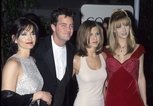 Courteney Cox, Matthew Perry, Jennifer Aniston, and Lisa Kudrow (Photo by Ke.Mazur/WireImage)