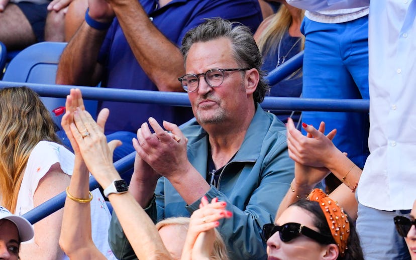 Matthew Perry at the US Open in September 2022. 