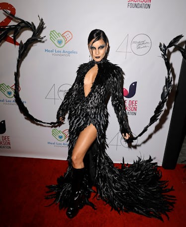 Vanessa Hudgens attends the Annual THRILLER NIGHT Halloween Party,