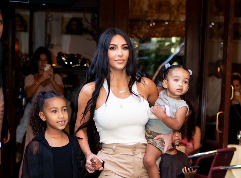 Kim Kardashian dressed her children as hip-hop icons for Halloween and they are iconic
