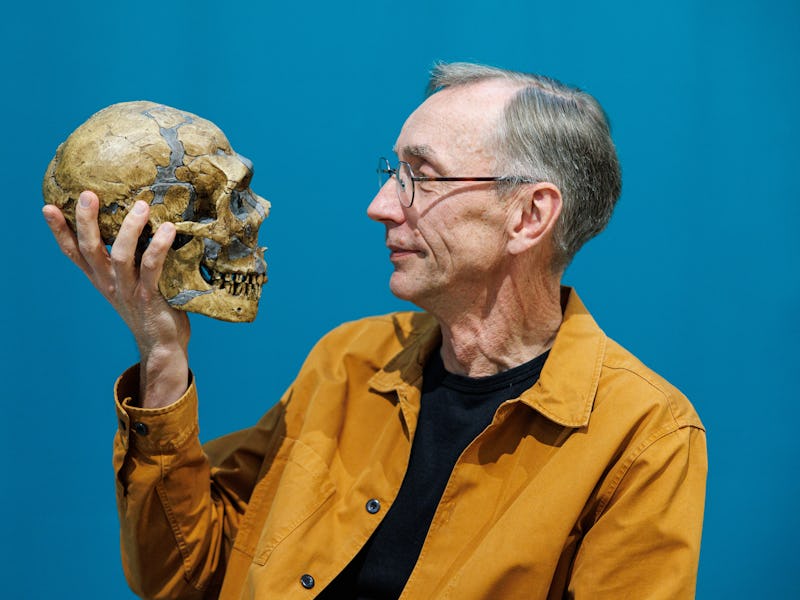 LEIPZIG, GERMANY - OCTOBER 03: Svante Paabo, Director of the Max Planck Institute for Evolutionary A...
