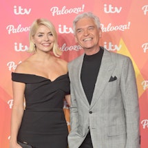 LONDON, ENGLAND - NOVEMBER 23:  Holly Willoughby and Phillip Schofield attend ITV Palooza! at the Ro...