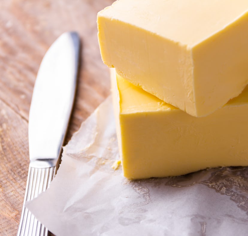 This butter is the first step in making vegan butter board recipes on TikTok.