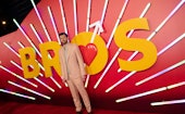 US actor Billy Eichner arrives for the premiere of Universal Pictures's "Bros" at Regal LA Live in L...