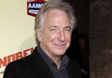 Alan Rickman at the Los Angeles Premiere of 'Noble Son' held at the Egyptian Theater in Hollywood, C...