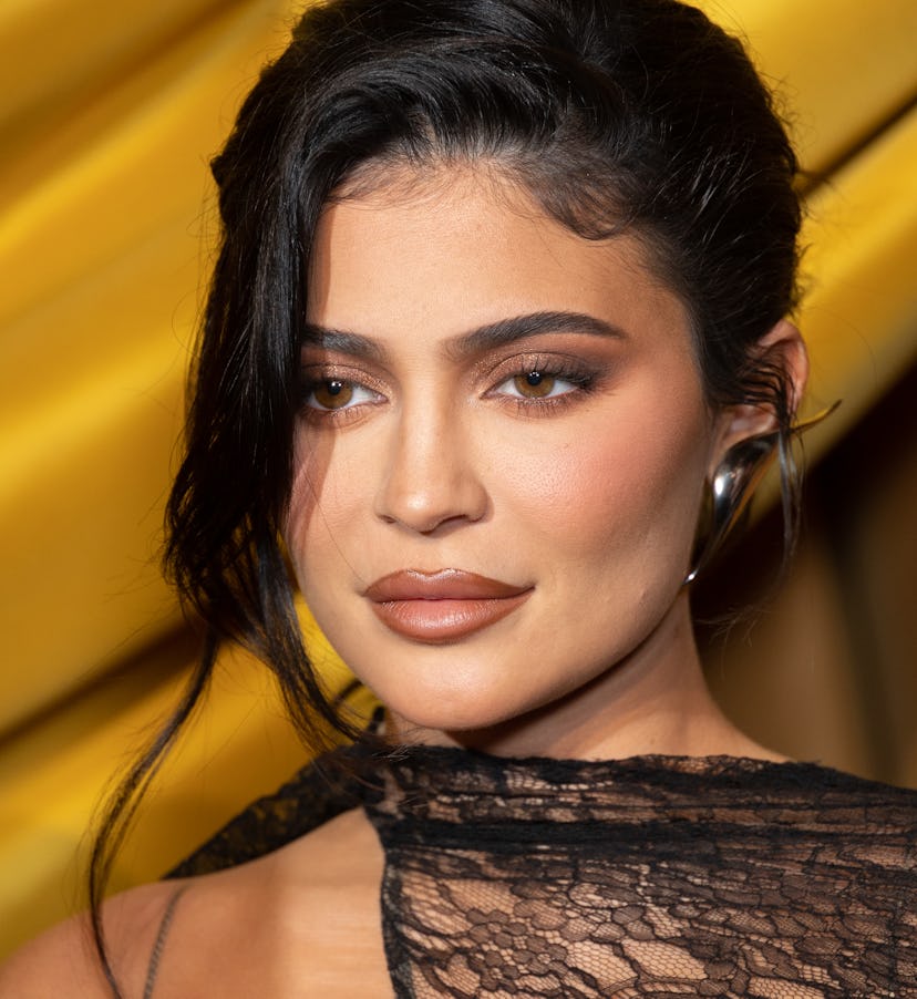  Kylie Jenner attends the #BoF500 gala during Paris Fashion Week 