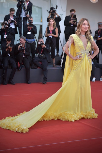 American actress and filmmaker Olivia Wilde at the 79 Venice International Film Festival 2022. Don't...