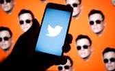 The Twitter logo is seen on a mobile device in ths illustration photo in Warsaw, Poland on 30 Octobe...