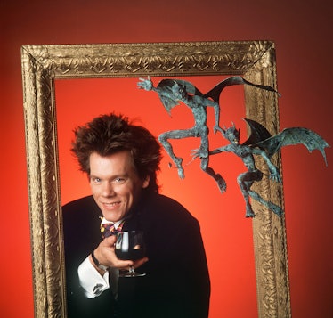 Kevin Bacon studio photo shoot in  New York. August 1988 (photo: Frank Micelotta/ImageDirect)