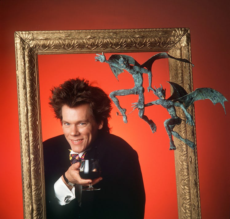 Kevin Bacon studio photo shoot in New York. August 1988 (photo: Frank Micelotta/ImageDirect)
