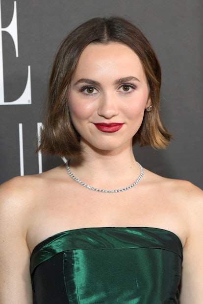 Maude Apatow rocks a bob haircut to ELLE's 29th Annual Women in Hollywood celebration in 2022.