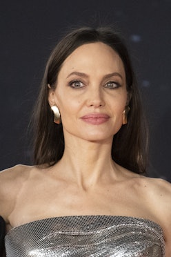 Angelina Jolie attends the "Eternals" red carpet during the 16th Rome Film Fest 2021