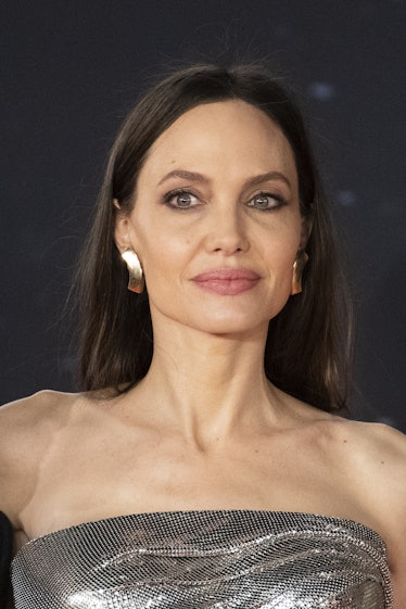 Angelina Jolie attends the "Eternals" red carpet during the 16th Rome Film Fest 2021