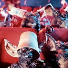 On the set of Gremlins, directed by Joe Dante. (Photo by Warner Bros. Pictures/Amblin E/Sunset Boule...