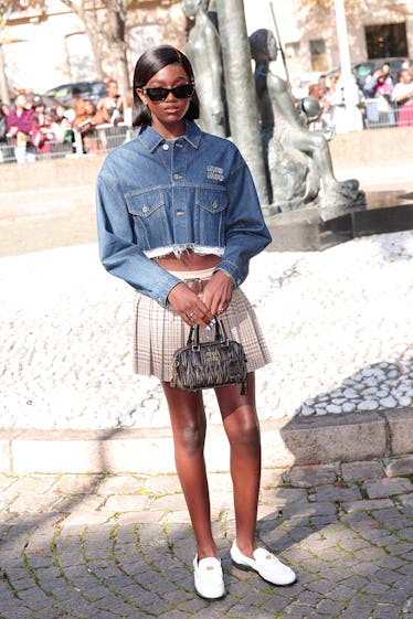 Zaya Wade Makes Her Front Row Debut at Miu Miu