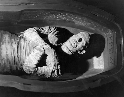 Boris Karloff in the 1932 motion picture The Mummy.