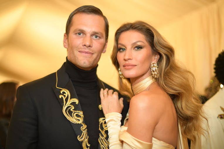 NEW YORK, NY - MAY 07: Tom Brady and Gisele Bundchen attend the Heavenly Bodies: Fashion & The Catho...
