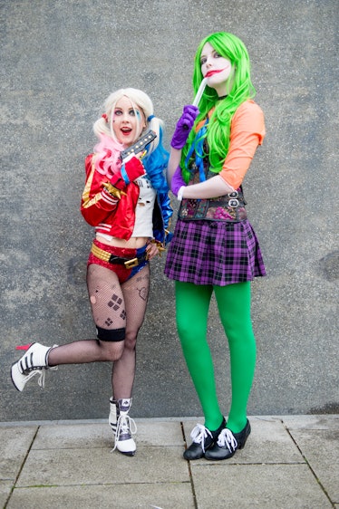Harley Quinn and The Joker is an idea for a best friend halloween costume 2022.