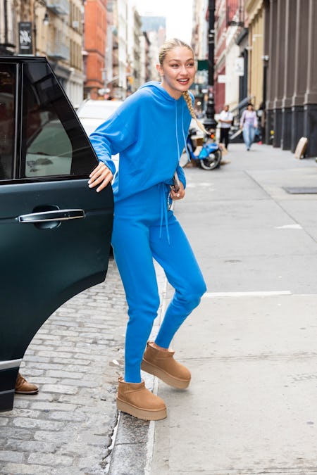 Gigi Hadid's Ugg Boots Are The Star Of Paris Fashion Week 2022