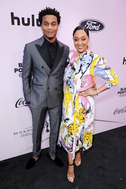 BEVERLY HILLS, CALIFORNIA - FEBRUARY 06: (L-R) Cory Hardrict and Tia Mowry-Hardrict attend the 2020 ...