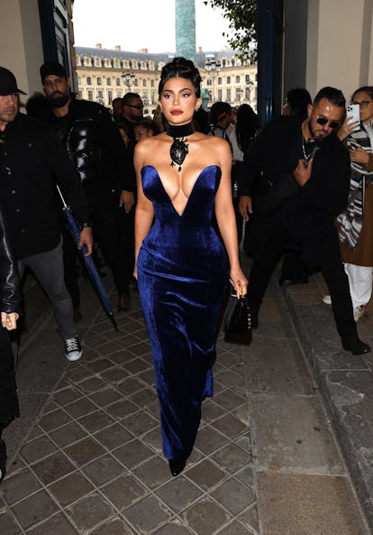 Kylie Jenner is seen on September 29, 2022 in Paris, France.