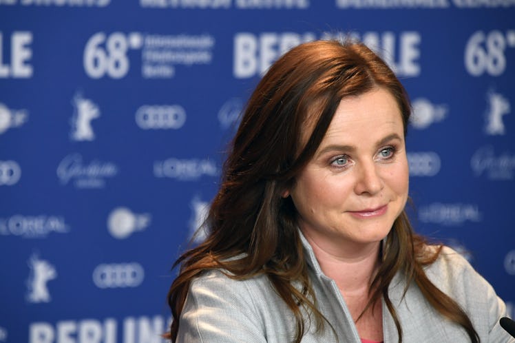   Emily Watson at the 'The Happy Prince' press conference during the 68th Berlinale International Fi...