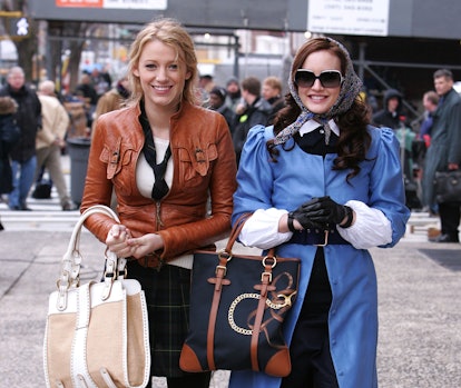 Blair and Serena from 'Gossip Girl' is a best friend costume idea for Halloween 2022.