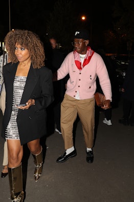 PARIS, FRANCE - OCTOBER 04: (C) Tyler The Creator attends the Tiffany & Co Is Hosting Beyonce Party ...