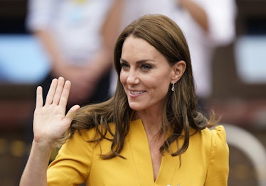 Princess Kate Middleton's Yellow Karen Millen Dress Is On Sale Royal Fans  Are Loving Today's Look!: Photo 4833058 Kate Middleton Pictures Just Jared