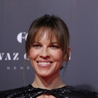 Hilary Swank attends the Cyrano premiere during the Red Sea International Film Festival on December ...