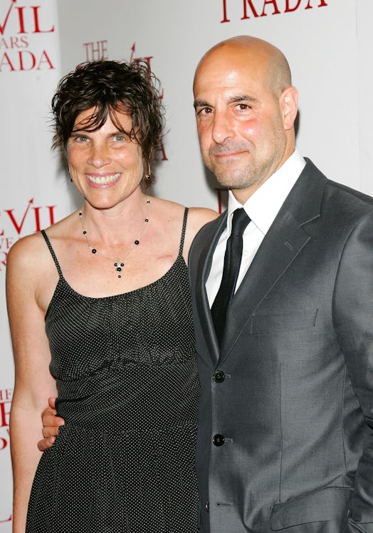 Stanley Tucci and his wife Kate, attend the premiere of The Devil Wears Prada