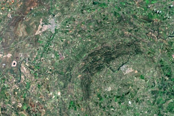 VREDEFORT, SOUTH AFRICA - 20 MARCH 2020: Vredefort impact crater, South Africa. (Photo by Gallo Imag...