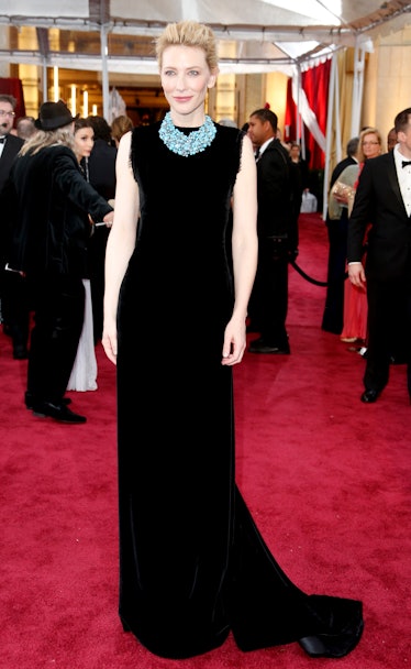 Cate Blanchett arrives at the 87th Annual Academy Awards 