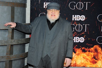 NEW YORK, NY - APRIL 3: George R. R. Martin attends "Game Of Thrones" New York Premiere at Radio Cit...