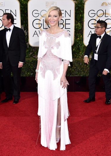 Actress Cate Blanchett attends the 73rd Annual Golden Globe Awards