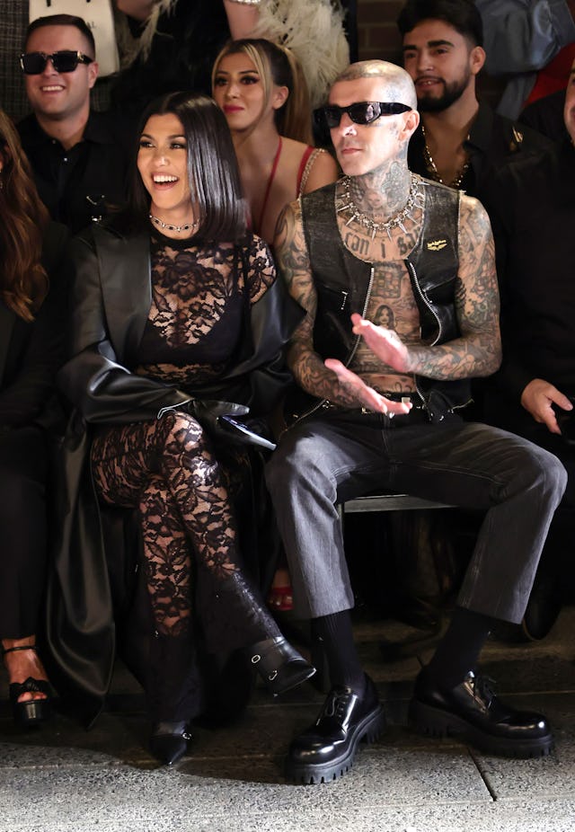 Kourtney Kardashian Barker and Travis Barker supported each other through IVF treatment. Here, they ...