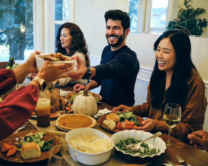 This is the best time to serve Thanksgiving dinner