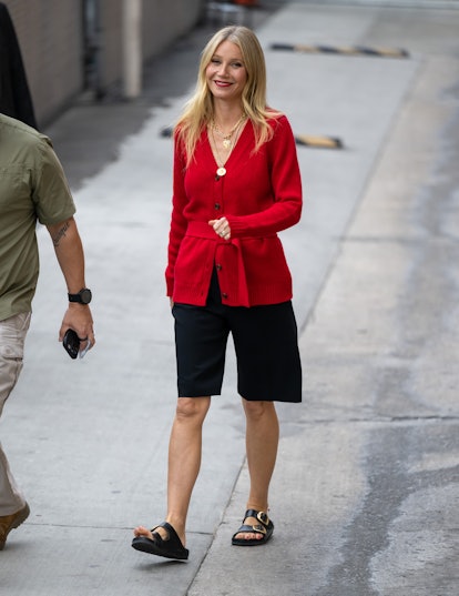 Gwyneth Paltrow is seen at "Jimmy Kimmel Live" on October 31